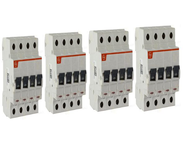 Circuit Breakers ( MCB ) 4P - 6A - 100A