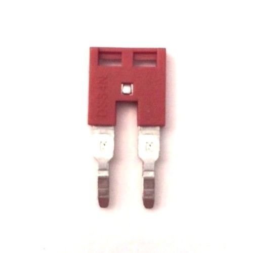 DIN Rail Terminal Block Press-Fit Jumper DK4N Two Pole