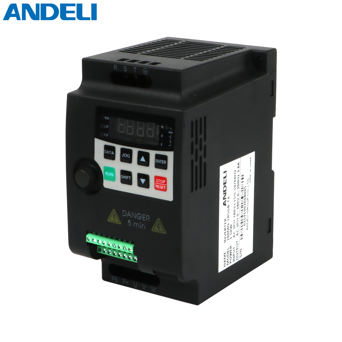 ANDELI frequency inverter 380V 2.2KW vfd 3hp 200Gmini