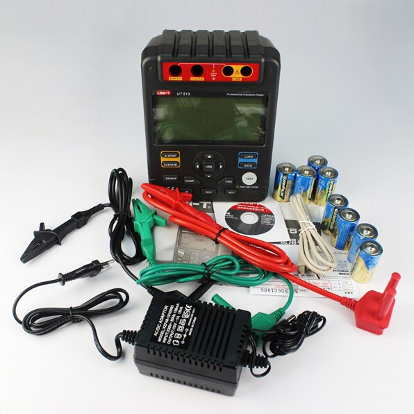 UNI-T UT512 1500V megger Insulation earth ground resistance meter Tester w/LCD