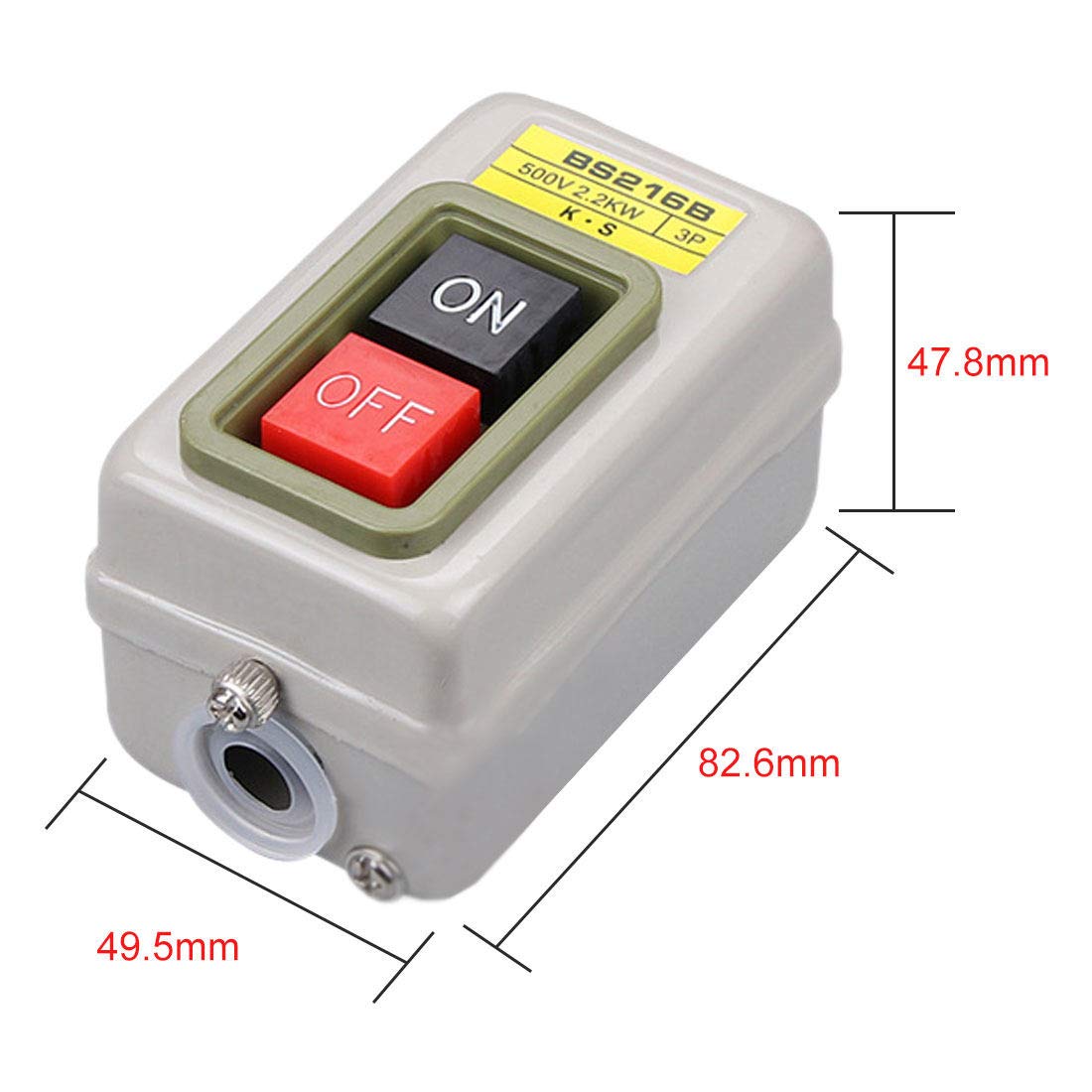 Power pushbutton switch BS230B 3phase 500v