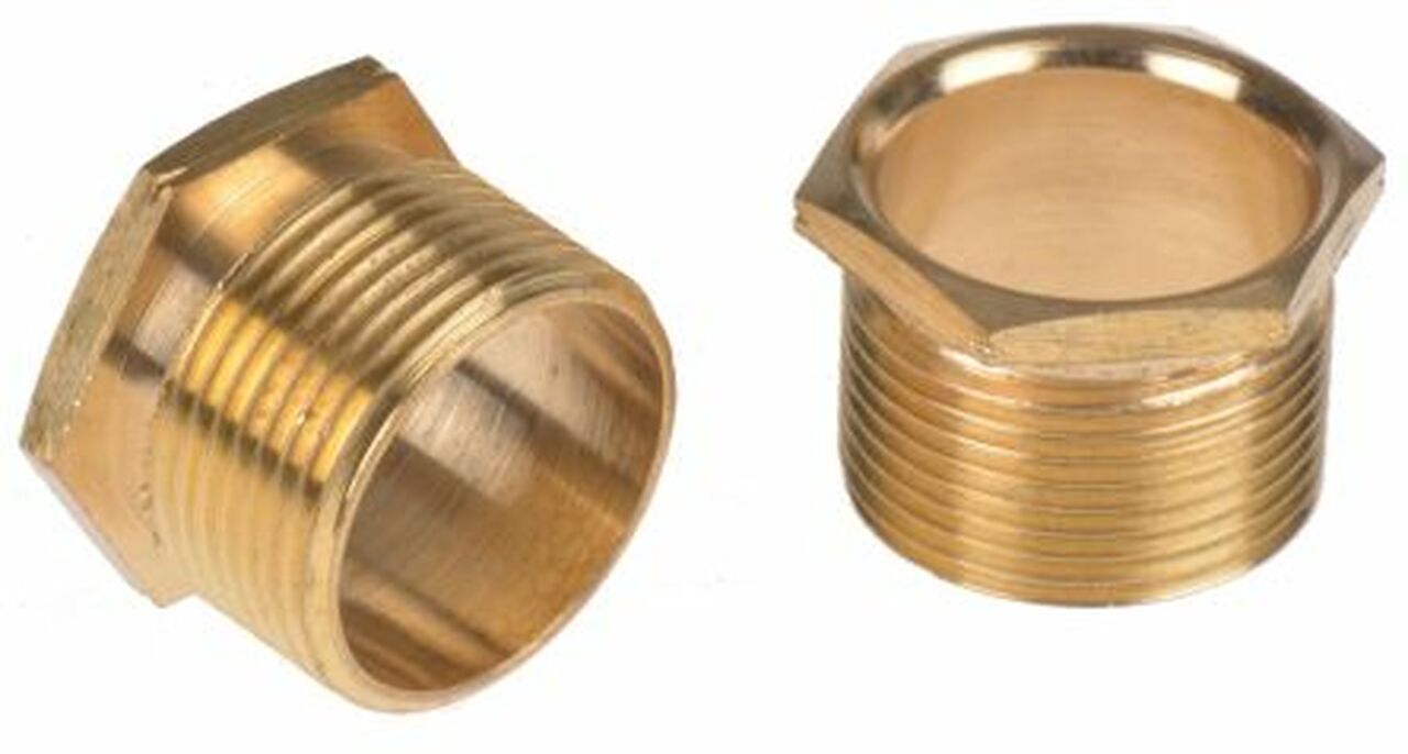 Male Brass Bush Long & short