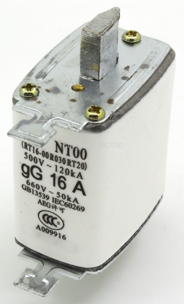 Fuse 25-150A Ceramic Fuse Blade Ceramic Fuse NT00 RT16-00 500V Blade Contact Ceramic Fuse Link(25A)