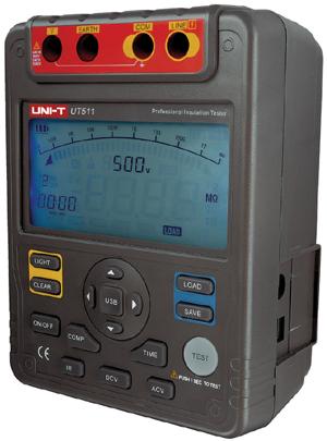Digital insulation meters with memory, UT511