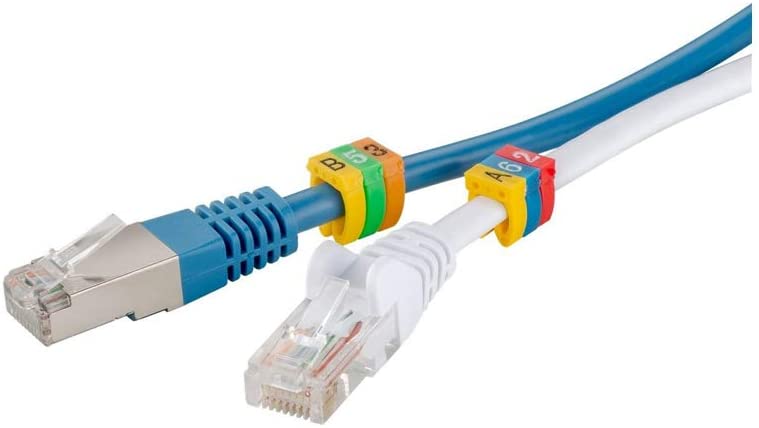 Letters A–Z Cable Marker Clip for Cable (Size - 1.5mm to 16mm) EC-J, EC-0, EC-1, EC-2, EC-3, EC-5, EC-8