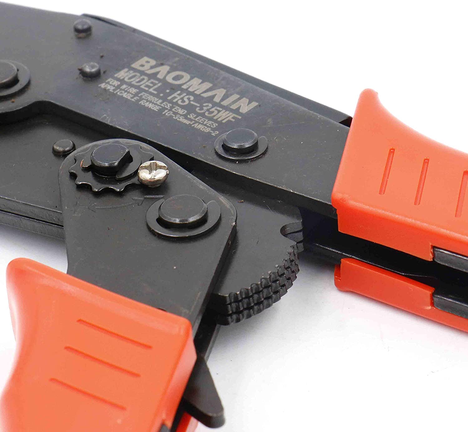 Crimper Plier HS-35WF Work for Cord End Ferrel Terminals 2 AWG (35 mm²)