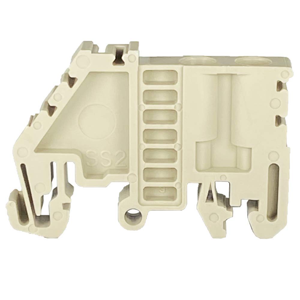 DIN Rail Terminal Block End Bracket (Pack of 50)