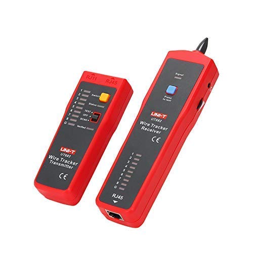 UT682 Wire Tracker,Multifunctional Intelligent Finder,Tracks Network Lines,Telephone Lines,Power Cables,and coaxial Lines