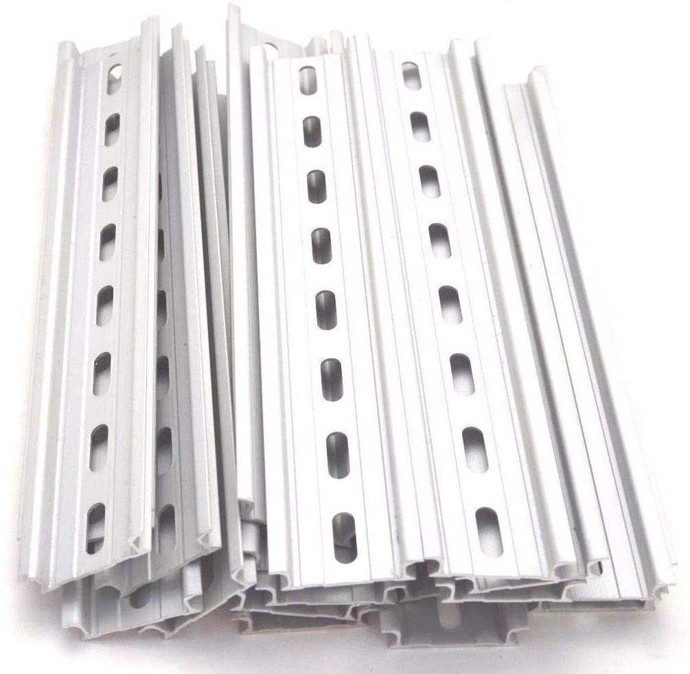 DIN Rail Slotted Aluminum 2 mtr piece