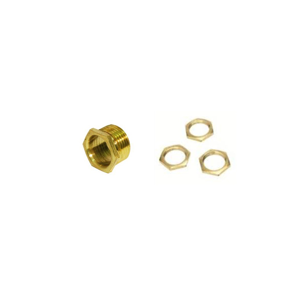 Male Brass Bush Long & short