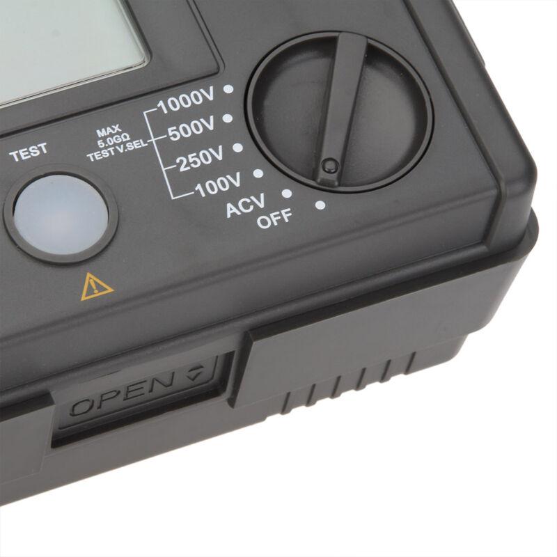 Digital Insulation Resistance Tester Meter Megger Earth Ground Resistance Voltage Tester Megohmmeter Voltmeter UNI-T