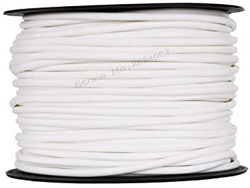 plum tube 1roll 0.5mm2 PVC 2mm 3mm ID White Handwriting Ferrule Printing Machine Number Plum Tube cable Sleeve Blank wire Marker