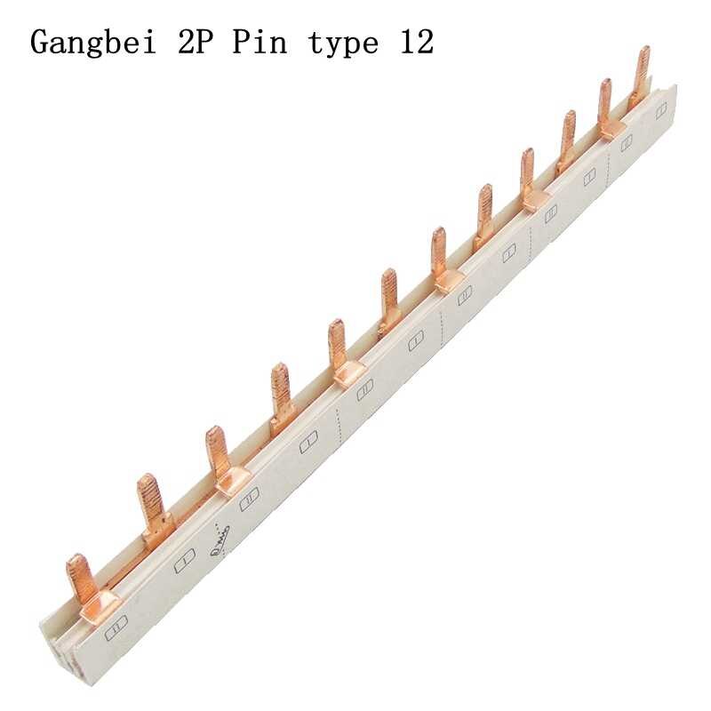 Copper Busbar for Distribution Box Circuit breaker PIN MCB GV2 connector busbar connection breaker combing gangbei