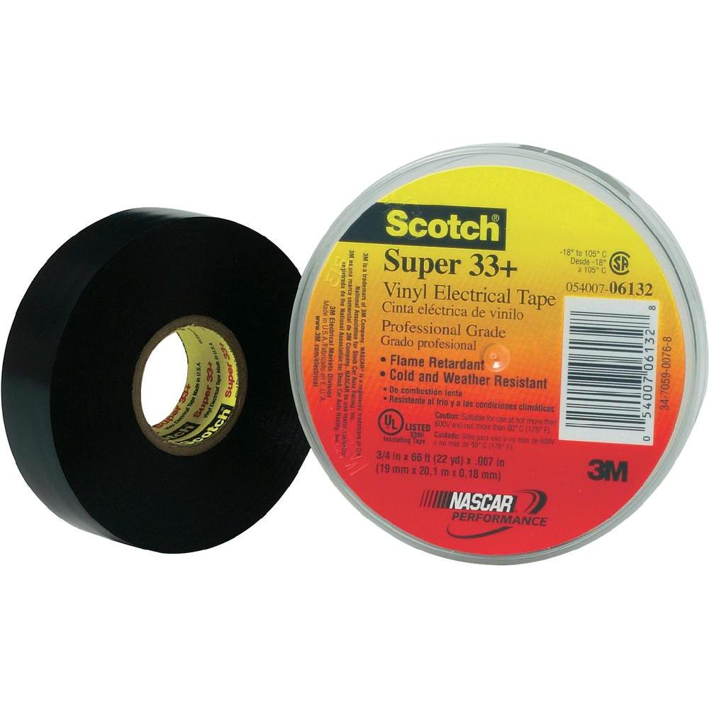 3M Scotch 33 Tape - Standard PVC Insulation Tape