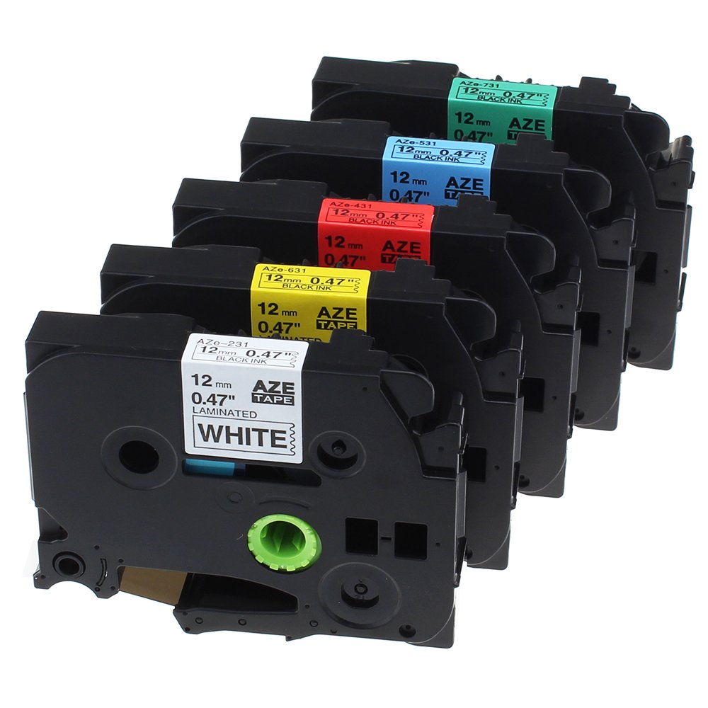 Label Ink Ribbon for Brother Printer PTouch PTH-110