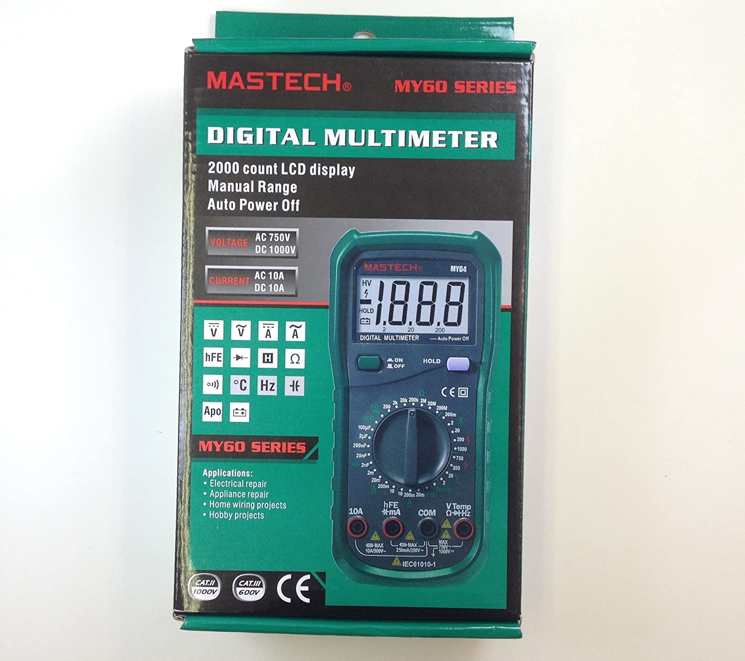 Digital Multimeter - MY-60 Series Mastech