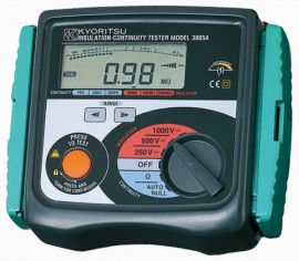 INSULATION TESTER KYORITSU 3005A - KYORITSU 3005A
